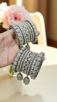 Silver Bangles
