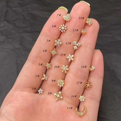 Gold Nose Pin